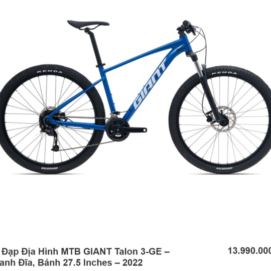 Xe Đạp Địa Hình MTB GIANT Talon 3 GE - 2022